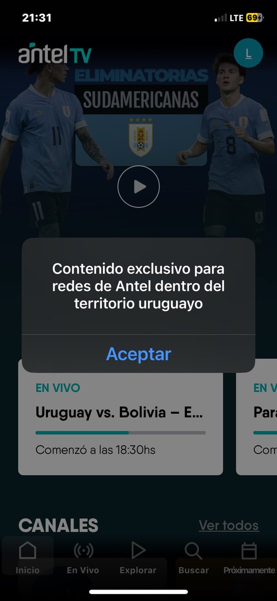 jdrull's tweet photo. @AntelDeTodos gracias por no dejarme ver el partido en la ciudad de Rivera con LTE de Antel https://t.co/spEUhjOYdw