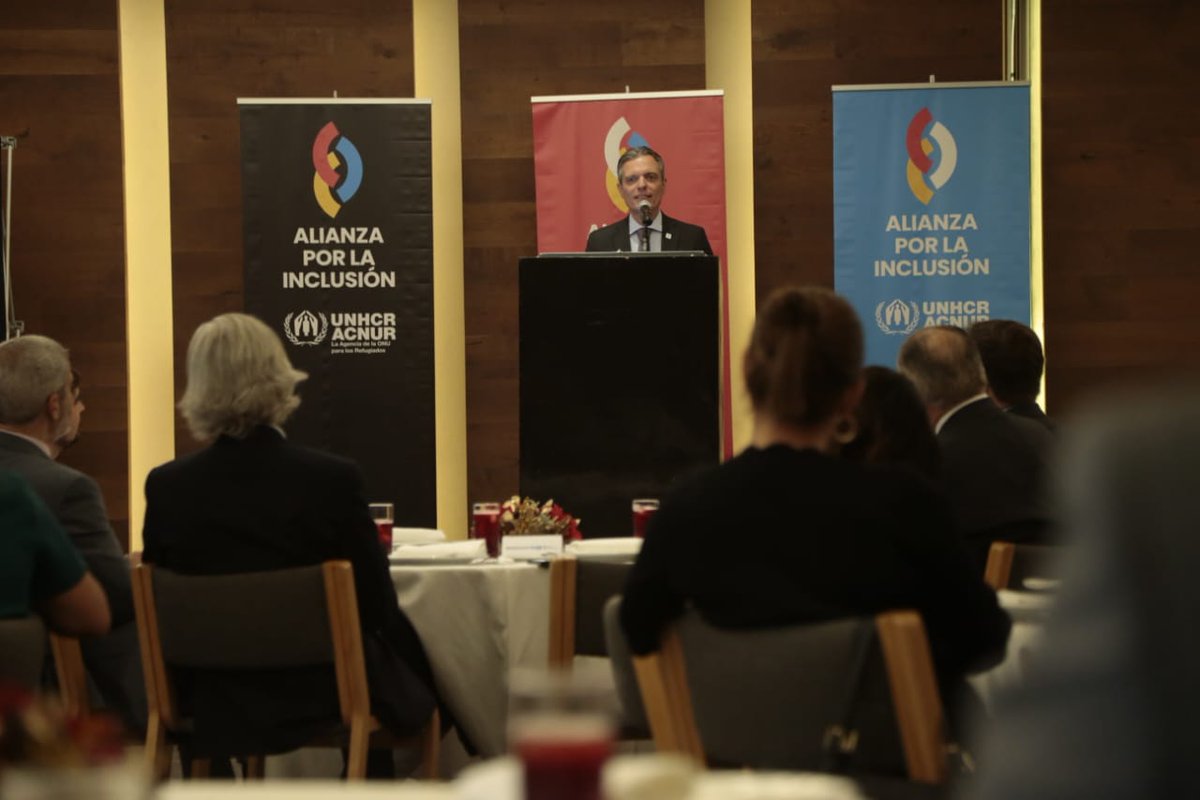 AcnurMexico's tweet photo. 📰#Comunicado Anunciamos el lanzamiento de la Alianza por la Inclusión, una iniciativa que busca fomentar la inclusión de personas refugiadas y solicitantes de asilo en los sistemas económicos y profesionales de México.
Conoce más: https://t.co/GSBZmwdC5P https://t.co/vPWprwmzED