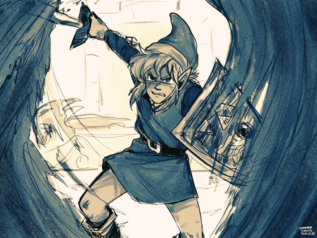 Yami_sha's tweet photo. Happy Birthday A Link to the Past!
One of my favorite Zelda games ❤️
Here is some art I did during my playthrough two years back. https://t.co/lsScGleOTD