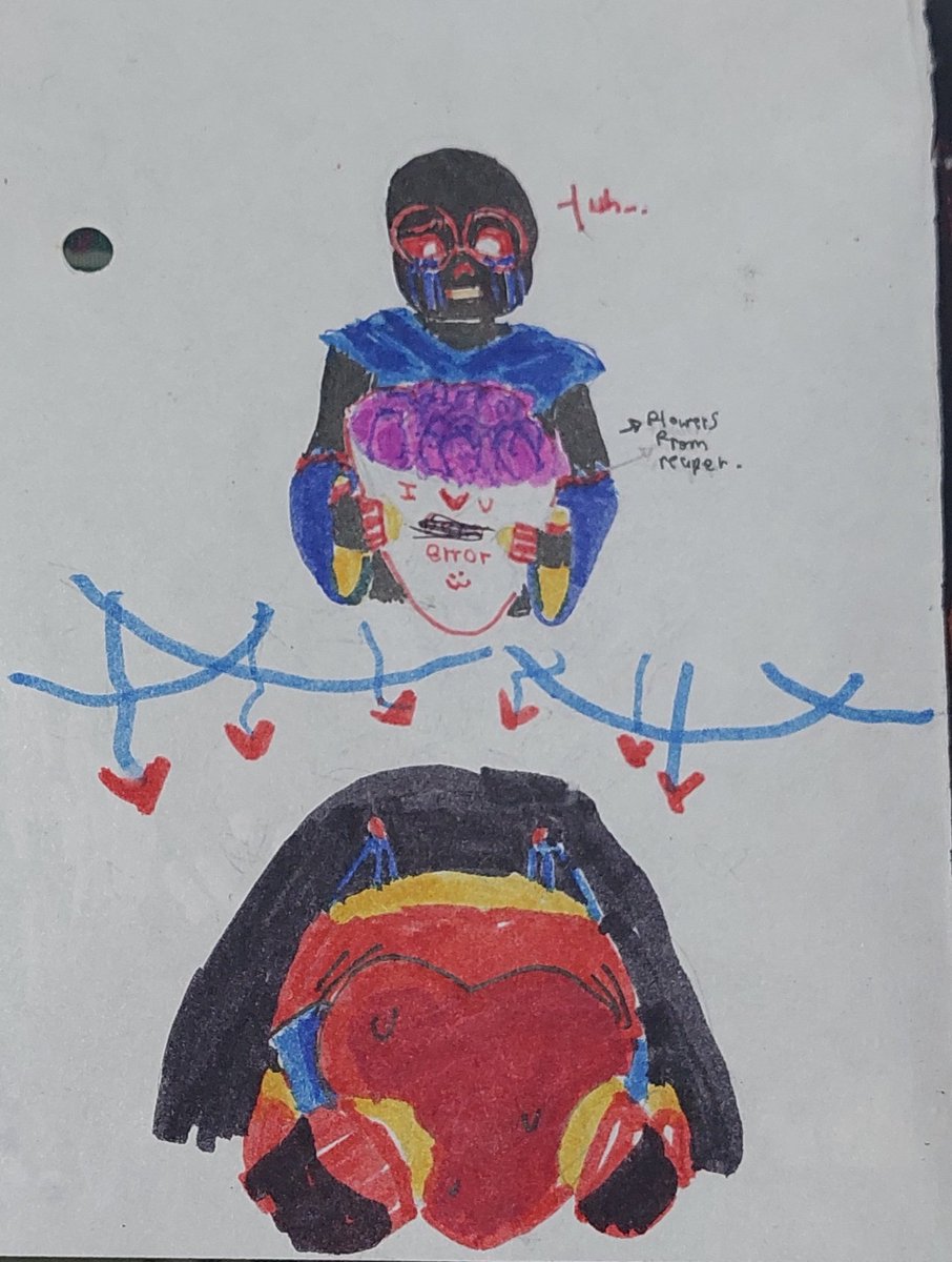 valentinafdbp21's tweet photo. Day 18 and 19: Flowers and soul
(Had no ideas for it)
#Errorvember2023 #errorsans #reapersans #errortale #undertale #undertaleAU #utmv https://t.co/Ftm3QTUaz4