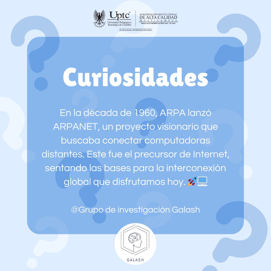 GrupoGalash's tweet photo. Curiosidades #1
Grupo de investigación GALASH
#UPTC #uptcsogamoso #UPTCSomosTodos #investigación
Grupo de investigación Galash https://t.co/SURx6Y7eL0