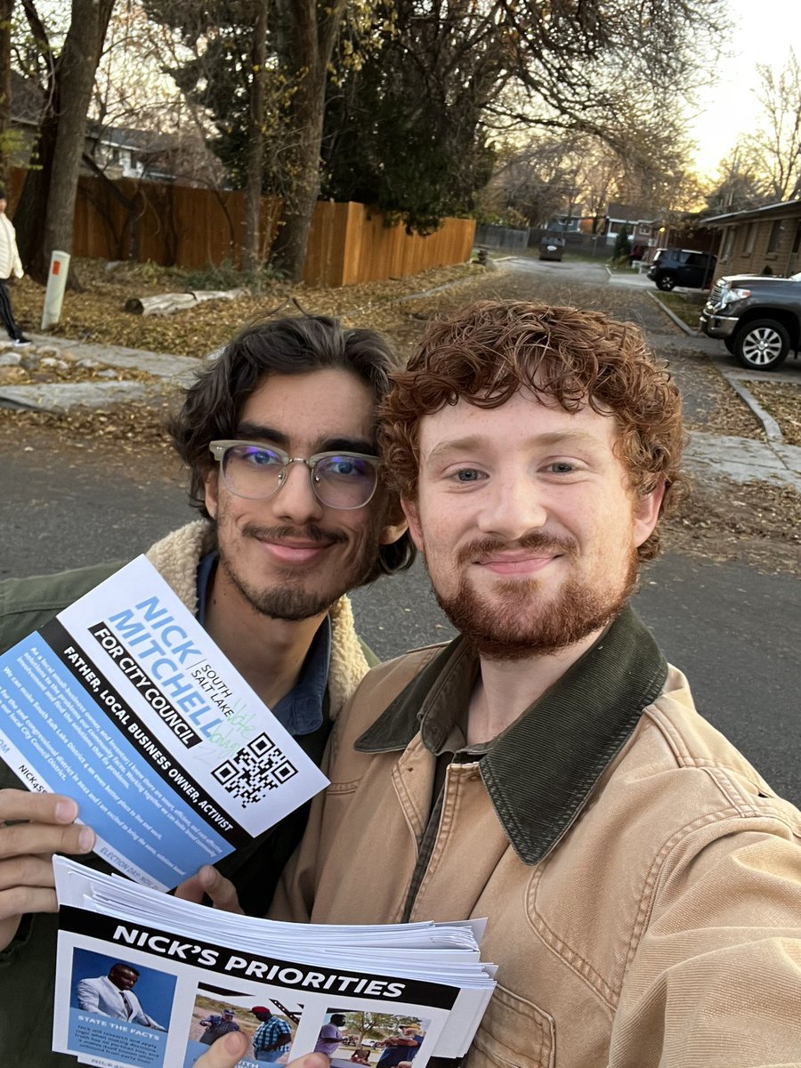 It’s Election Day, and we are out in the district reminding people to VOTE!
The polls are open until 8pm- if you are in line before 8, stay in line!