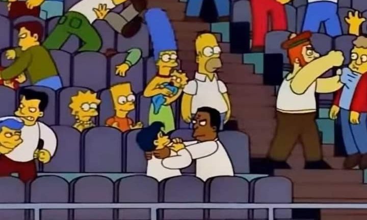 Mientras tanto en las tribunas del Maracaná ahora: