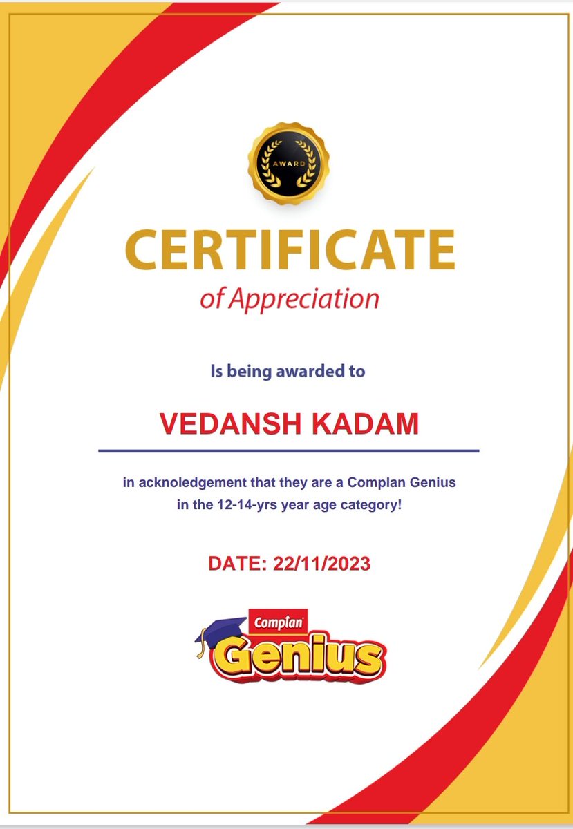 shivamkadam911's tweet image. @home @complan @ComplanIndia #complangenius #LevelUpWithComplan