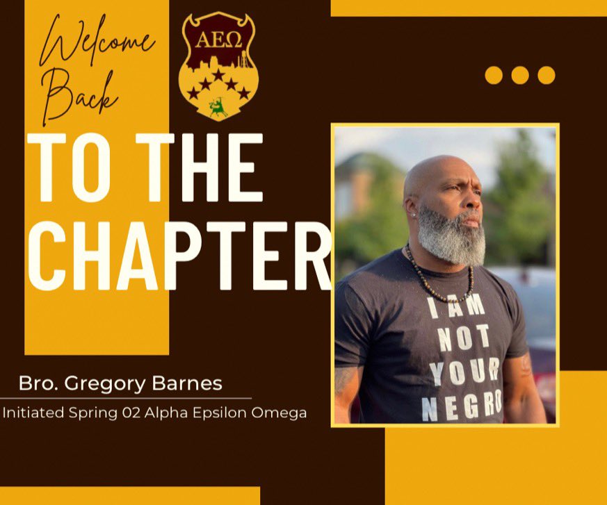 Welcome back Bro. Barnes!