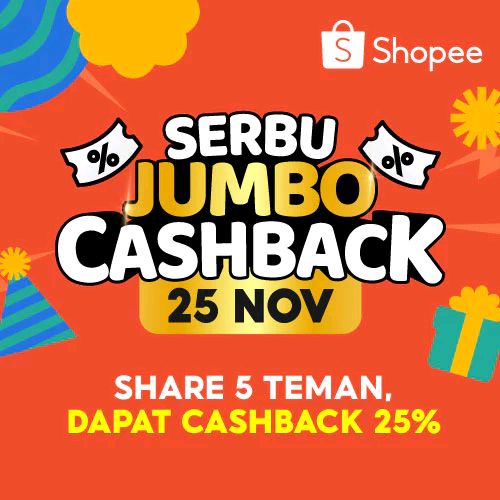 LannyDoankz's tweet photo. [Ambil Cashback Jumbo-mu sekarang] Mau tau caranya? Yuk, gabung grup Shopee-ku sekarang juga dan ajak temanmu untuk dapetin Cashback  Langsung klik di sini 👉 https://t.co/8PW5fmyqnK https://t.co/tXEjUbw11T