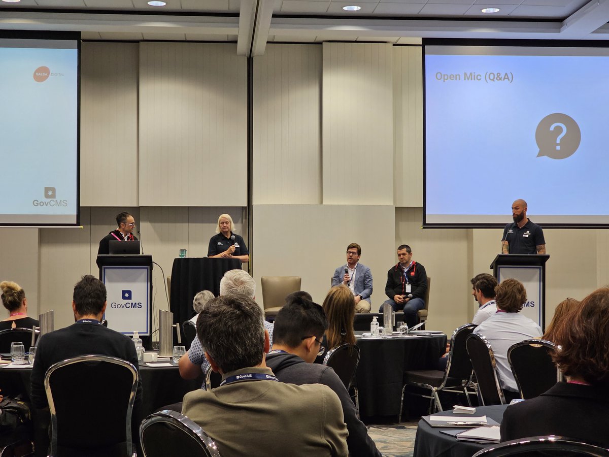 salsadigital's tweet photo. We are honoured to have our founder, @AlfredDeeb present Rules As Code #RaC to the @AusGovCMS Mega Meetup community today.  #Drupal #GovCMS #OpenSource https://t.co/XMYdp4ifTp