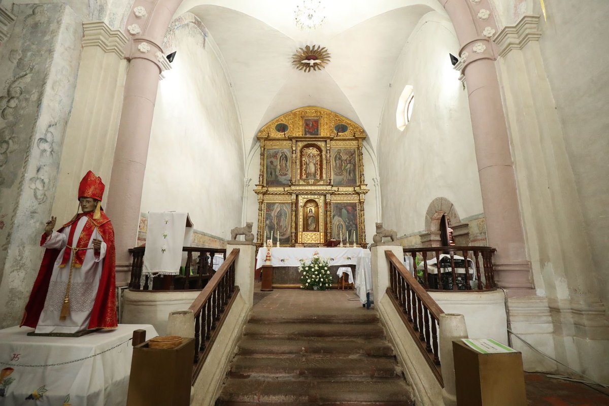 EdomexTurismo's tweet photo. #TurismoReligioso | En el #PuebloMágico de #Otumba se localiza el Ex Convento ⛪️ de San Nicolás Oxtotipac. Se trata de un claustro en miniatura construido por los franciscanos en el Siglo XVI. #MagiaYEncantoQueTransforman #ElPoderDeServir https://t.co/ipKSBJ98ns
