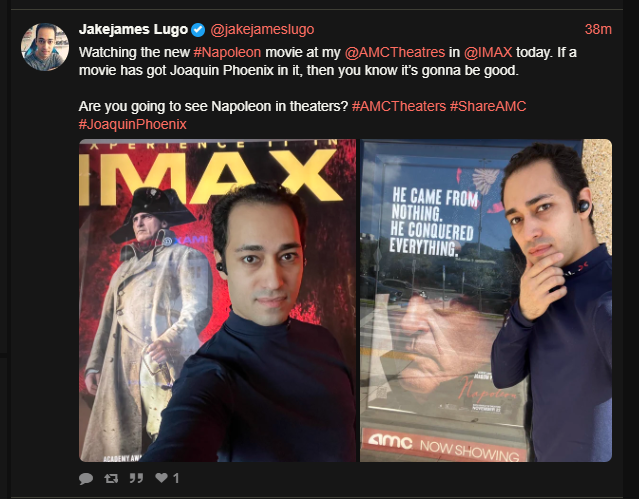 bieber_sux123's tweet photo. #AMCTheaters #CoolAsIce #earbuds #SamePicture #NotSponsored https://t.co/gJNsRLzqtc
