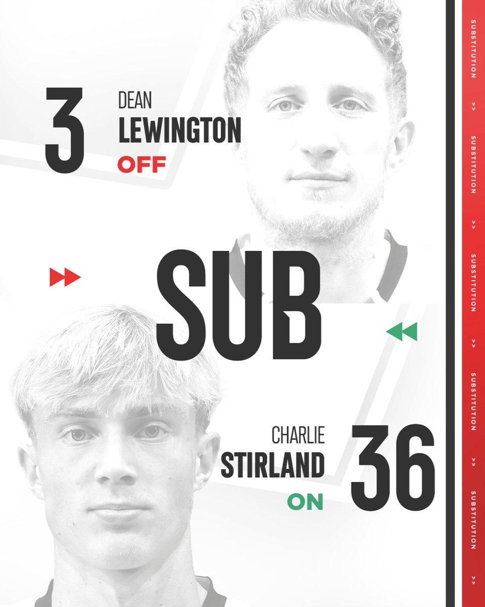 67: Double change as second-year scholar Charlie Stirland and 16-year-old Rian Silver make their #MKDons debuts 🔄🔄

⚪️ 2-1 🔴