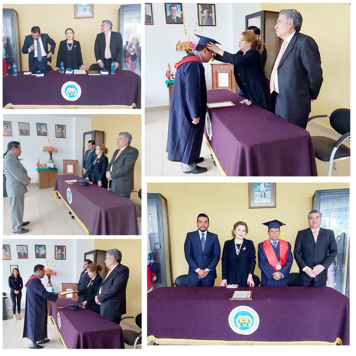 Felicitamos al Abogado Cesar Manuel Acaro, por obtener su título Magíster en Derecho Penal, mención Derecho Procesal Penal
<a href="/UcePosgradoFJ/">Posgrado Jurisprudencia UCE</a> <a href="/JurisprudenciaU/">jurisprudenciaUCE</a> <a href="/lacentralec/">Universidad Central del Ecuador</a>