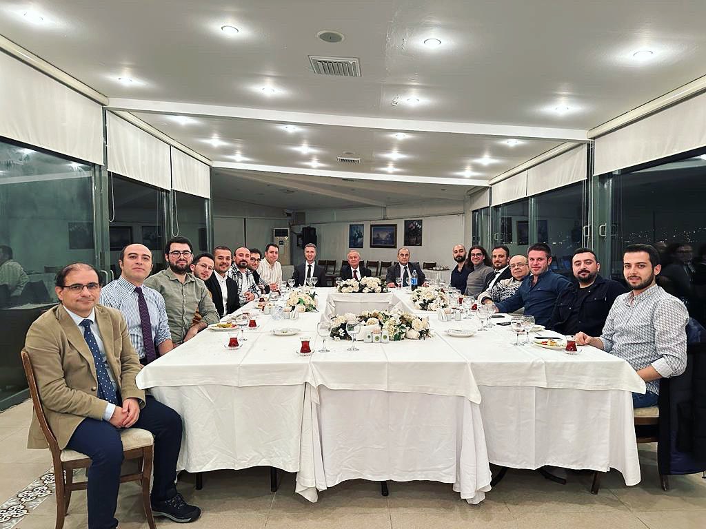Farewell dinner to our two new graduates from the Urology Department, Istanbul Faculty of Medicine. Thomas Jefferson once said, “I'm a great believer in luck, and I find the harder I work, the more I have of it."  Good luck, guys. <a href="/itfuroloncology/">İTF Üroloji A.D. Ürolojik Onkoloji Bilim Dalı</a> <a href="/istanbultipf/">İstanbul Tıp Fakültesi</a> <a href="/farukozcan1/">Prof.Dr.Faruk Özcan</a>