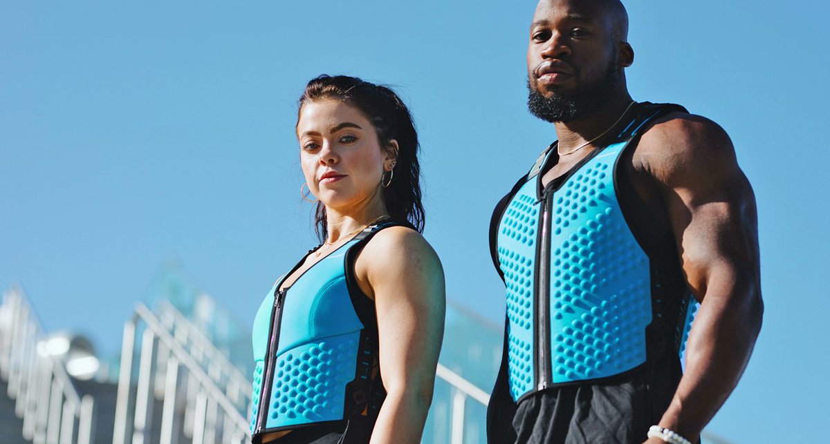 StarrTalk's tweet photo. Strength training may be the top fitness and wellness trend of 2024, but what if a weighted vest could accelerate results? 
#Omorpho #fitness #wellness #trends #strength #training
Omorpho Raises $3M More for Weighted Fitness Vests, Apparel https://t.co/Rph556Cdv1 https://t.co/X4W5WppEjk