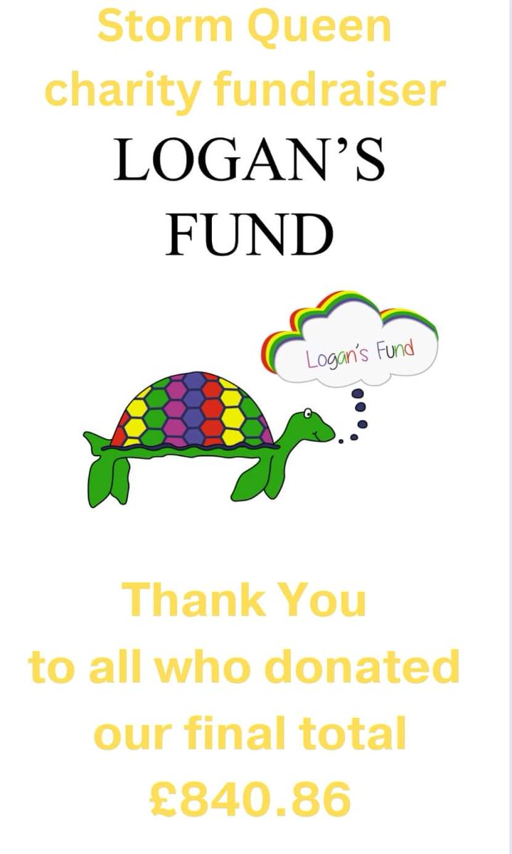 Logansfund's tweet photo. Thank you Storm Queen and all your staff and customers for making this such a success. We are thrilled 🌈😍 https://t.co/c8wKe2g00z