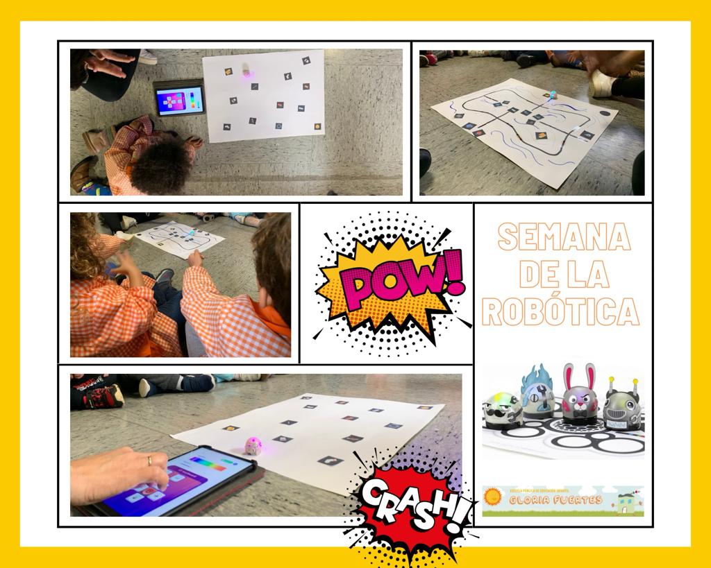 EEI_GFuertes's tweet photo. Con Magdius Formación, las escuelas de 3 a 6 (Mandilones de  Colores) conmemoramos la Semana Europea de la Robótica #ERW2023.
Utilizamos la "IA" para entrenar a Ozobot a diferenciar la basura de los peces para limpiar los océanos. https://t.co/93O10LZtSj