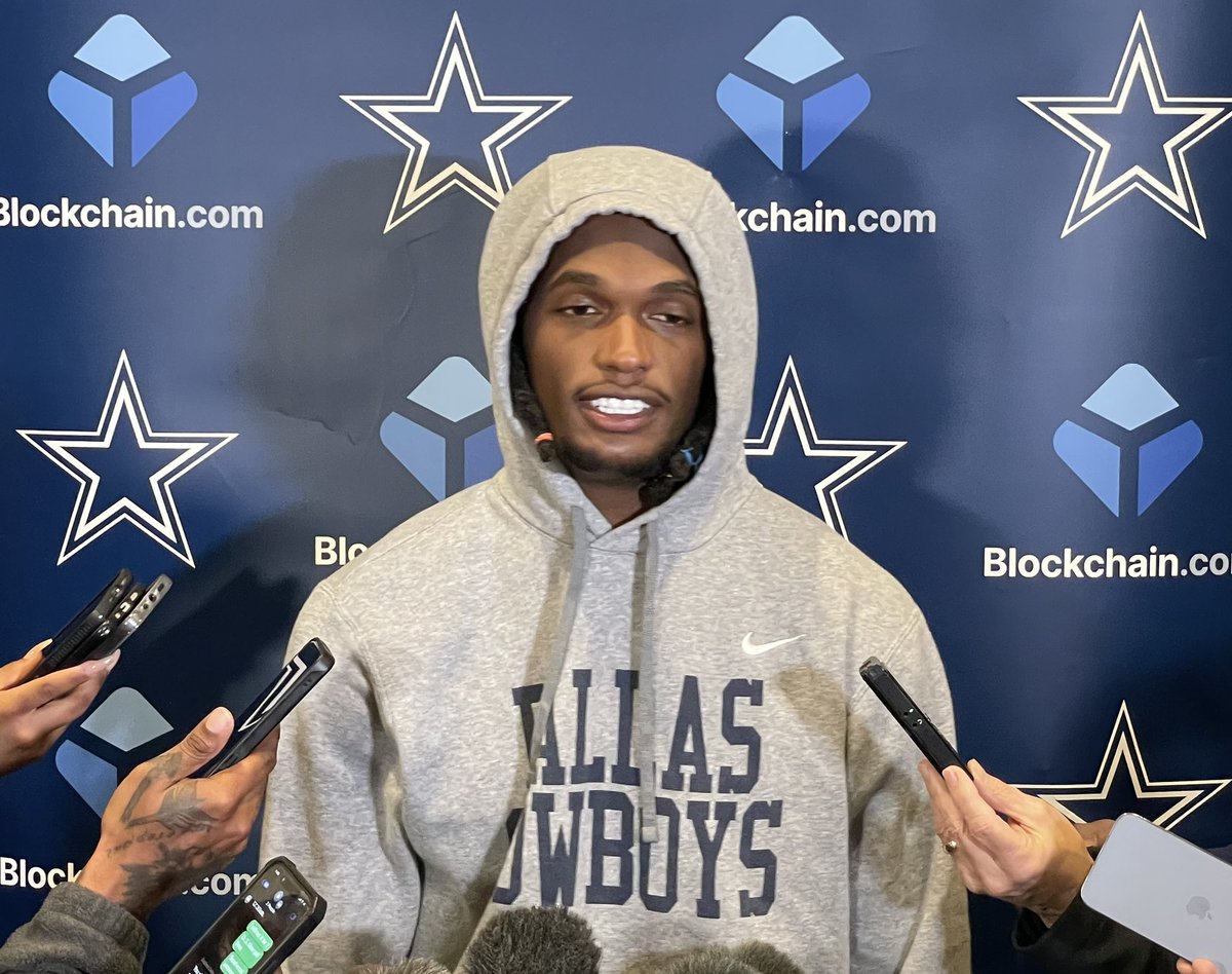 jonmachota's tweet photo. Cowboys WR CeeDee Lamb with an update on his ankle injury: โIโm straight. Iโll be out thereโ Thursday https://t.co/aYqsaKNs5j