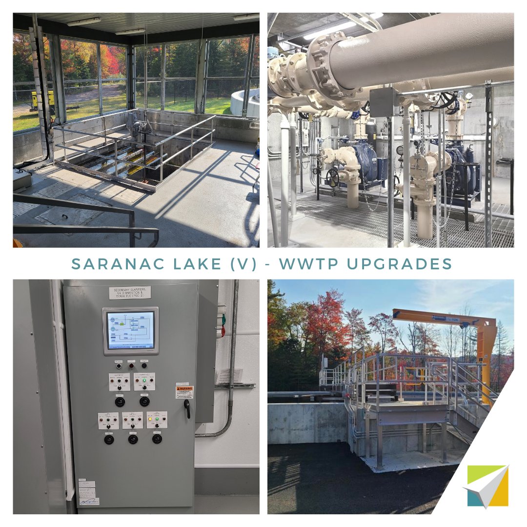 aes_northeast's tweet photo. AES has been working with the Village of Saranac Lake to add disinfection to their wastewater treatment process. It is always rewarding to watch projects start as just an idea to get to the final stages of construction. Here's to a cleaner and greener future!  #AESNortheast https://t.co/AvjFYpBgiE