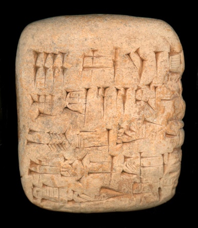 ISAC_UChicago's tweet photo. It's #TabletTuesday! This tablet records that it took 8 days of labor to pull a sunken boat from the water in front of a royal palace. It is unclear if this water is perhaps a lake that might have been part of the gardens of the palace or what sort of feature this water https://t.co/sFZcMcQCs5