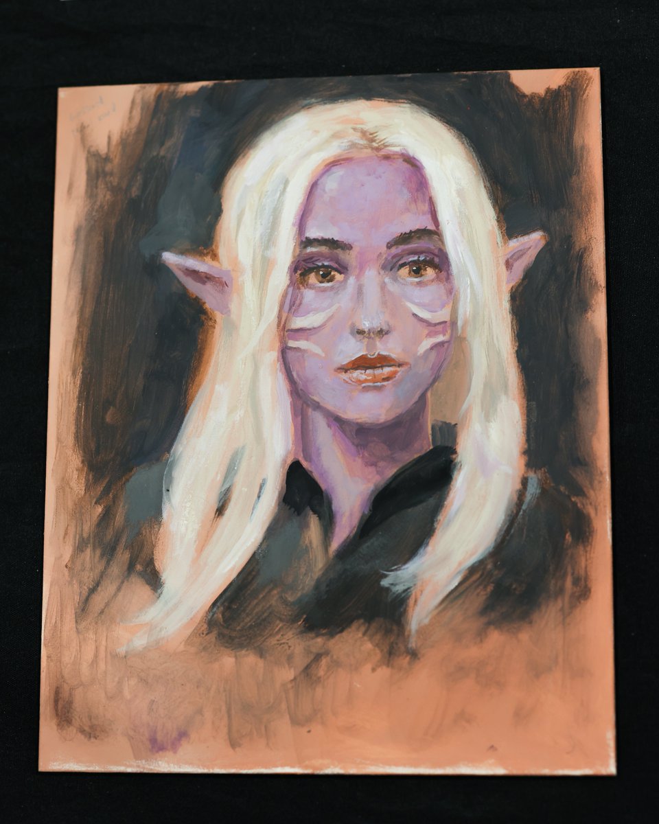 BrandSanderson's tweet photo. It's time for a charity auction! These amazing paintings were created at #Dragonsteel2023 by Steve Argyle, Kari Christensen, and Howard Lyon. The character depicted is Alanik from the Cytoverse.
All proceeds from this auction will support Primary's Children's and the ARCS program.
https://t.co/H1g2rKzhek