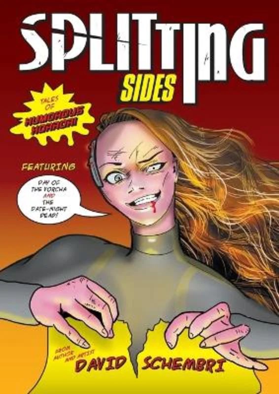 studioDschembri's tweet photo. Based on the stories from horror writer, David Schembri, Splitting Sides features distinct and dazzling illustrations by the author along with his darkly humorous tribute to horror comics of the 50s. Splitting Sides presents two tales: Day of the Vorcha and The Date-Night Dead https://t.co/ZxmOAUbQMW