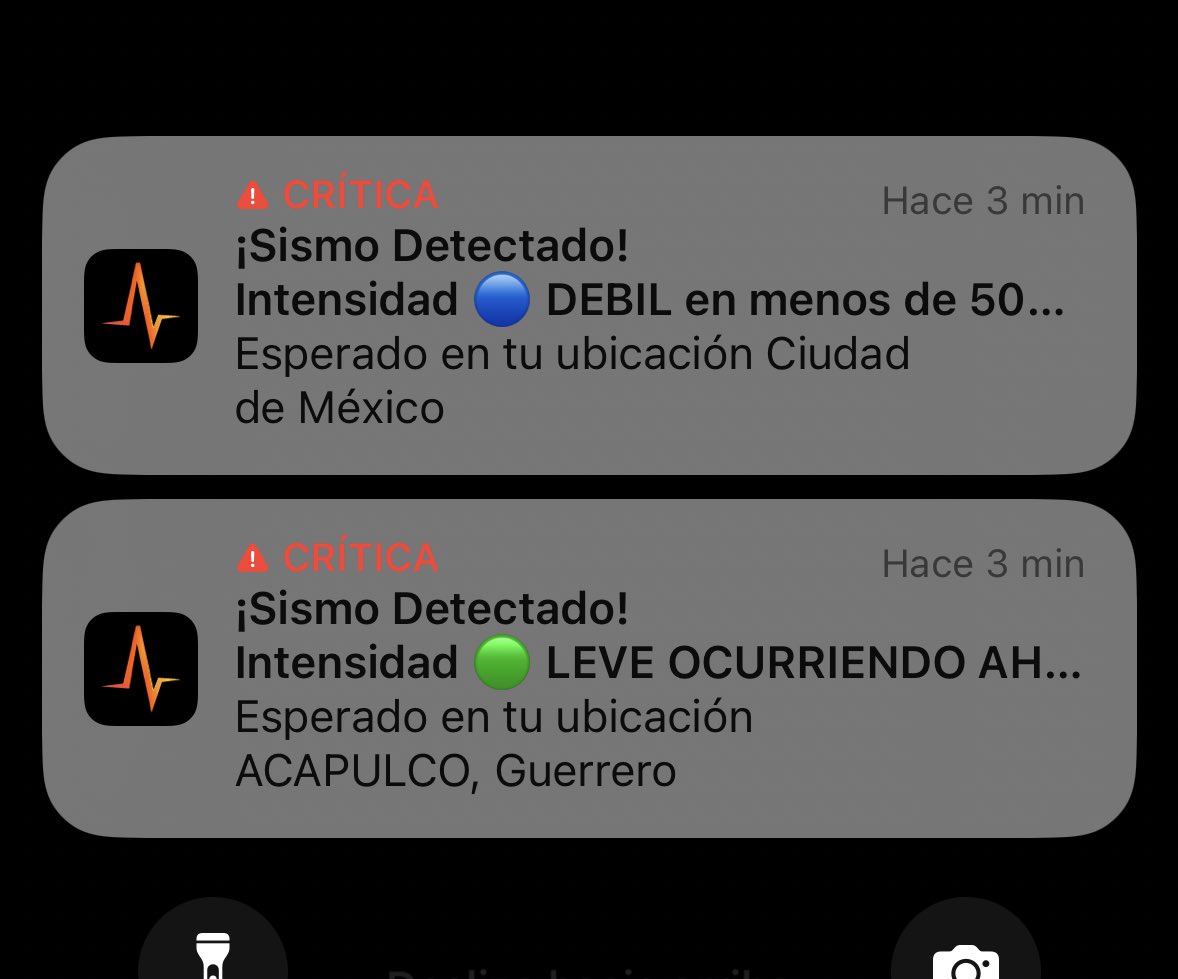 SkyAlertMx's tweet photo. Para #CDMX se estimo intensidad «débil» por el sismo de hace unos minutos con epicentro en la zona de #Acapulco, Guerrero. https://t.co/Hf1eV8GOrl