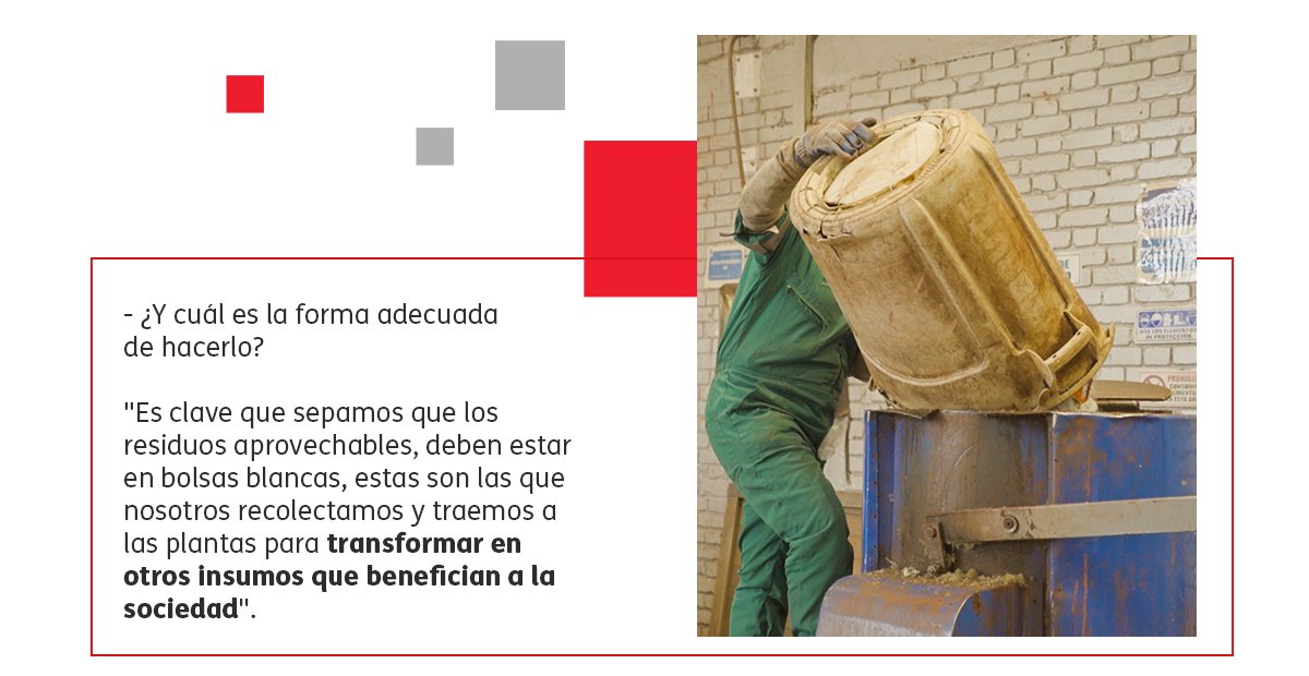 Néstor Hidalgo, reciclador de oficio de @ARCA Asociación de Recicladores de Cajicá (ARCA) nos comparte su experiencia sobre la pedagogía que hacen en torno a la separación de residuos, además nos da algunos #ConsejosParaElPlaneta♻️ para que reciclemos de la forma adecuada ✔️.