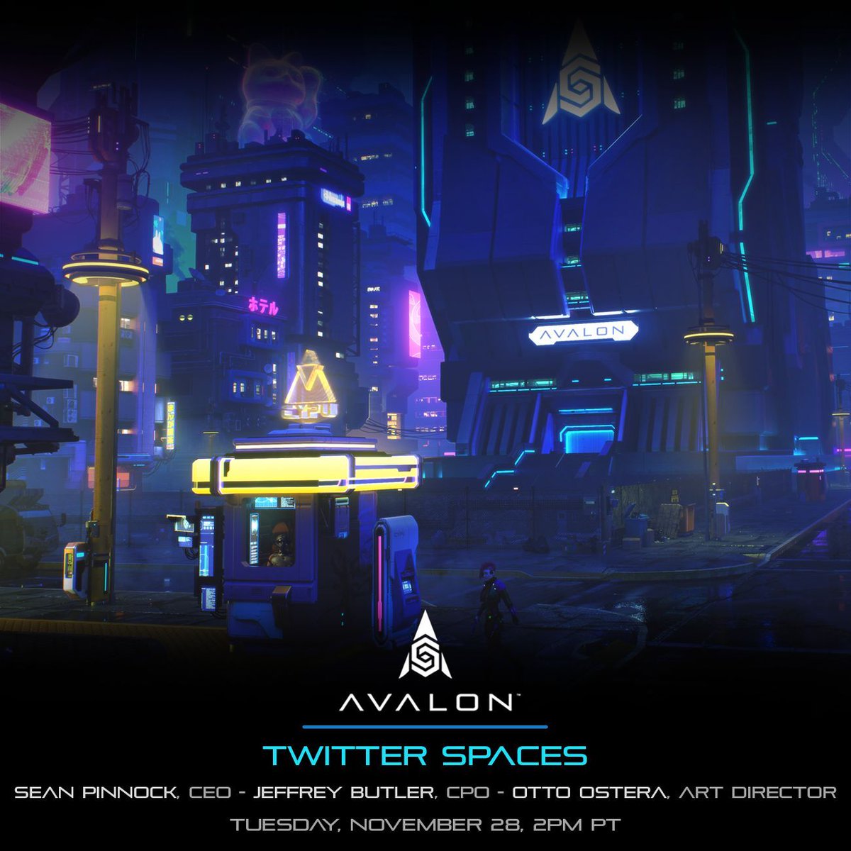 AVALON's tweet photo. Thank you for the amazing response on our first look into AVALON. Please join @SeanPinnock, @JButlerDev, and @OOstera on November 28 at 2PM PT for a Q&amp;A where we'll discuss in-game features, building mechanics, and the importance of properly utilizing web3 https://t.co/S6HeZiZgQM