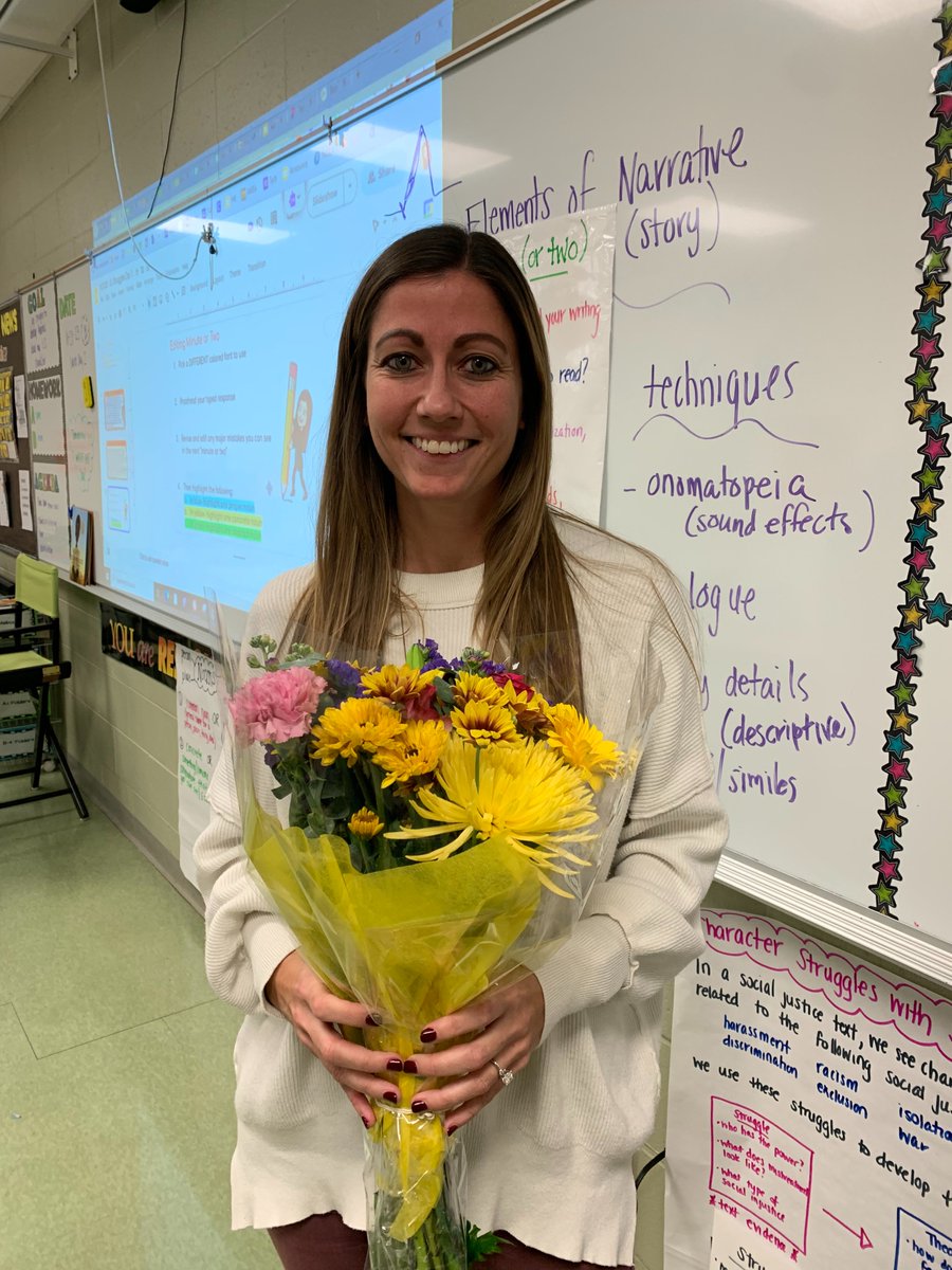 jpcasems's tweet photo. Congratulations to Mrs. Krukowski - JPC Teacher of the Year! https://t.co/4RS5YPOrQH