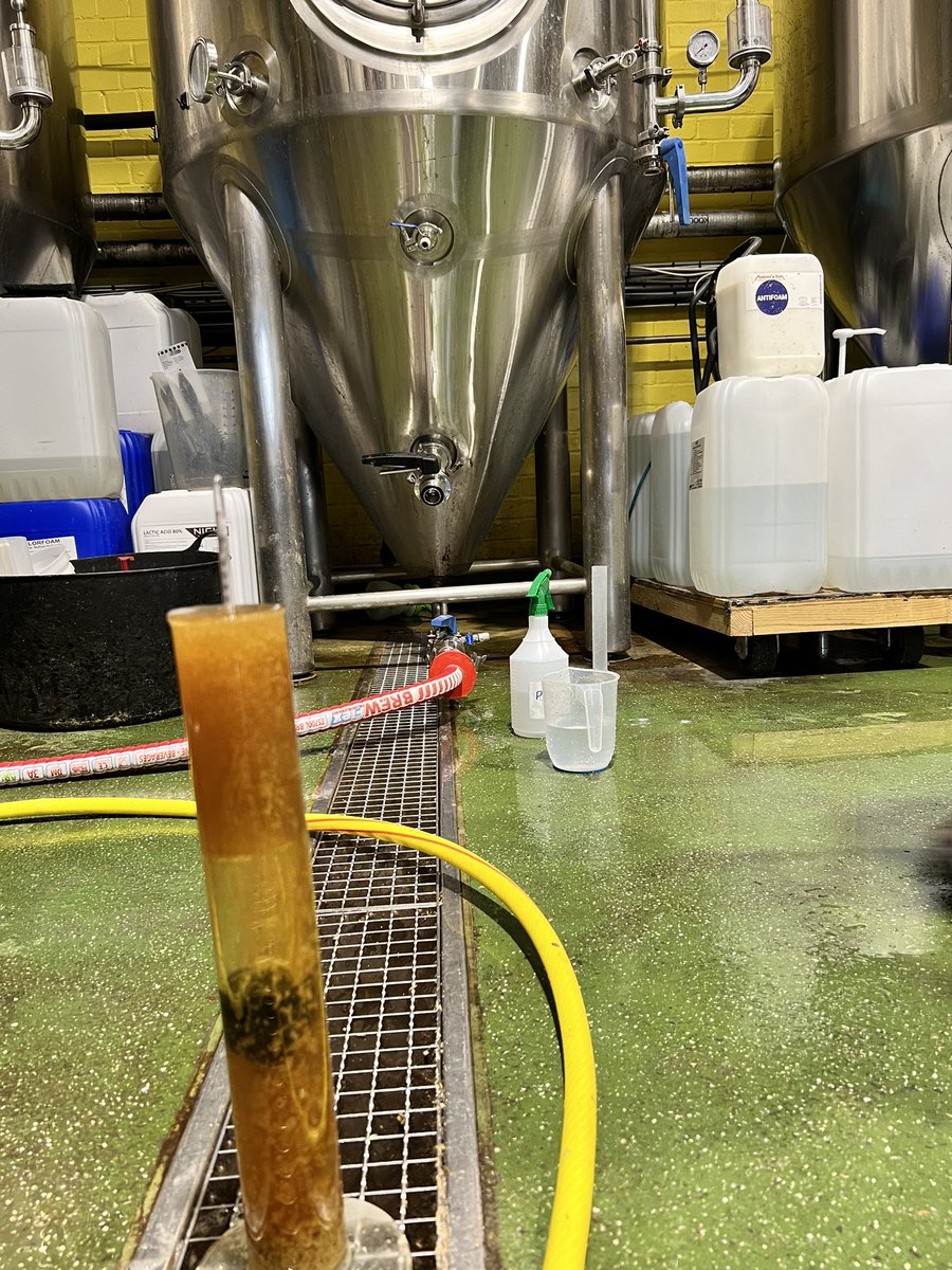 And that’s a wrap. Our return-leg #Collab #brew with <a href="/LoudShirtBeer/">Elias</a> is fermenting away. Excellent fun with three team in #brighton &amp; for post brew beers at Prince Albert and EveningStar