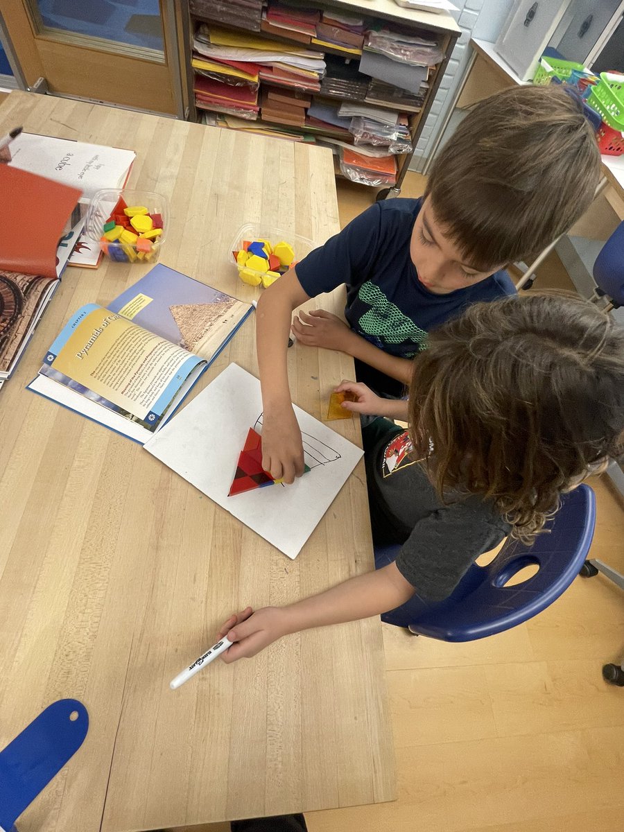 Channeling our inner <a href="/sara__cury/">Sara Cury</a> today as our 1st grade shape-itects took on our #makerspace! They explored architectural designs, studied shapes, and designed &amp; built their own structures. Collaboration, conversation, and creativity were sky high! 👷🏙️ #WOschool #WeAreChappaqua
