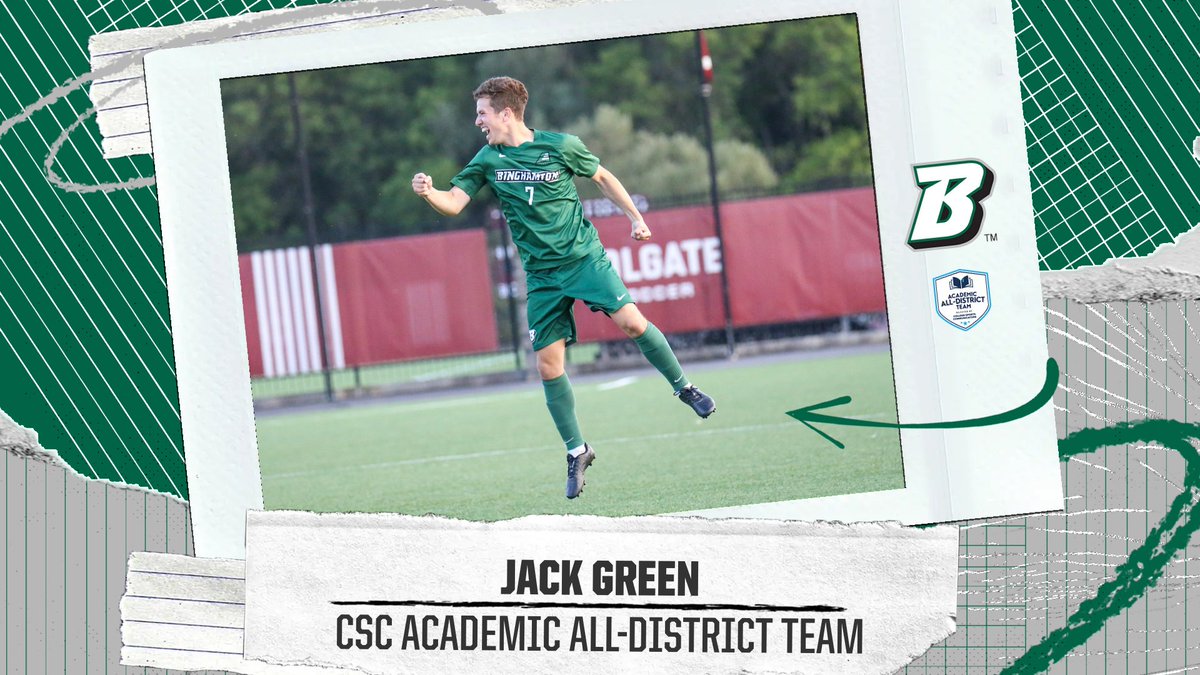 BinghamtonMSOC's tweet photo. Congratulations to our four @CollSportsComm Academic All-District selections! #AEMSOC https://t.co/DmtzE1mPUs