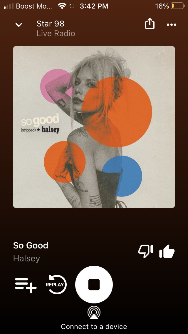HalseyAtRadio's tweet photo. Thank YOU @Star98Tally for playing #SoGood by @halsey! https://t.co/qrBgcmrDhy