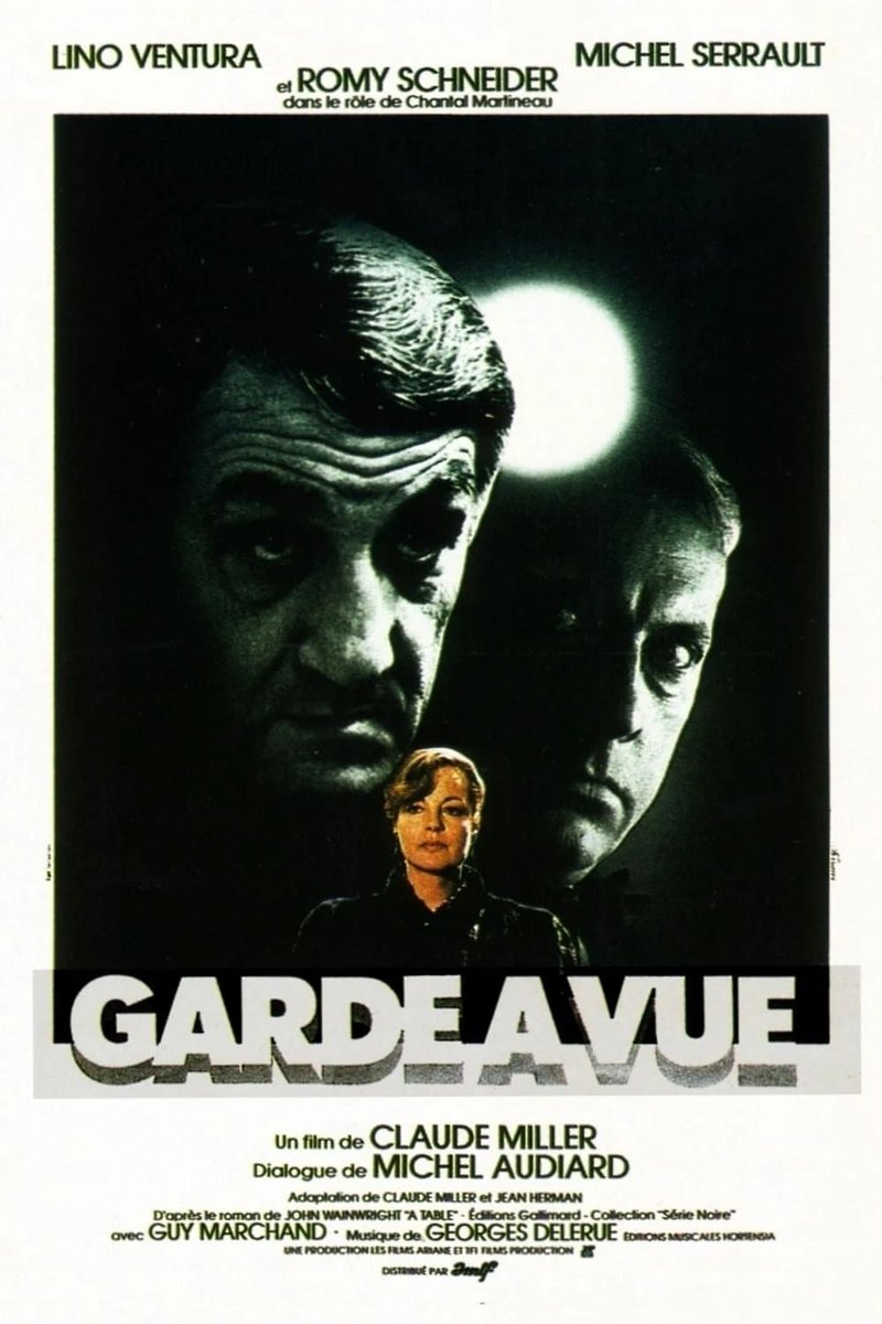 makemyday70s's tweet image. Enfin découvert ce film culte français #GardeÀVue, formidable affrontement entre deux monstres français. 
Et puis pour couronner le tout, Romy Schneider qui apporte une partition troublante et mystérieuse.
