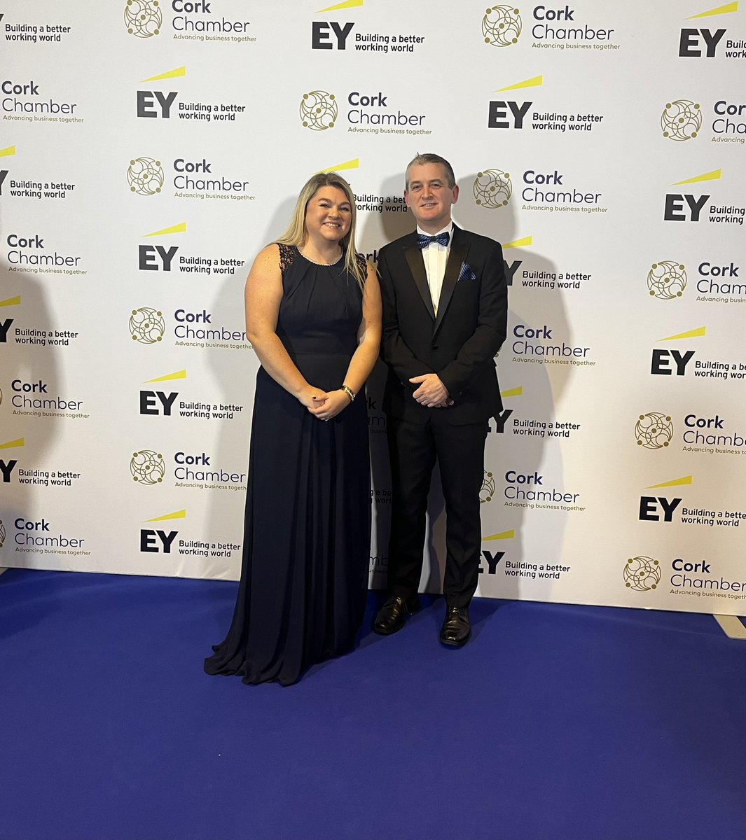 Here’s to a wonderful evening <a href="/CorkChamber/">Cork Chamber</a> Dublin Dinner with <a href="/PLoughnaneCork/">Peter Loughnane</a> representing <a href="/TrigonHotels/">Trigon Hotels</a> lovely to be joined by so many of our Cork colleagues #CCDD23