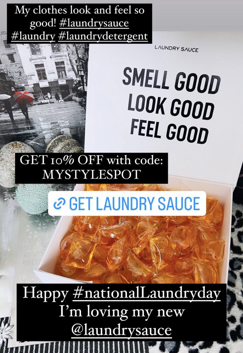 ladyboarder9669's tweet photo. RT! #BLACKFRIDAY 25% OFF SALE! clothes smell INCREDIBLE,look & feel so fresh& #clean with @LaundrySauciety + GET ADDITIONAL 10% OFF w/code: MYSTYLESPOT #laundry #home #housekeeping #laundrytips #clothestips #laundryday #Laundrysauce #laundrydetergent https://t.co/LPB0ssh595.… AD https://t.co/qRlzwYnftC