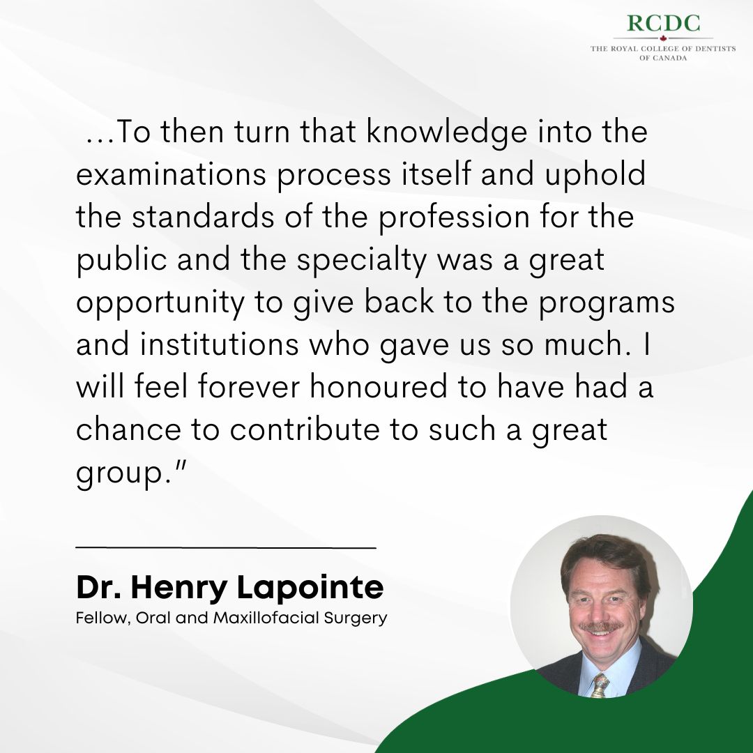 RCDC's tweet photo. We invite you to delve into this content as Dr. Henry Lapointe, Fellow RCDC in Oral and Maxillofacial Surgery, shares his insights on RCDC's impact.
For more information and to explore more about RCDC, visit https://t.co/vBgAHqwEfC
#RCDC #Dentalspecialists https://t.co/dHRzVO6usg