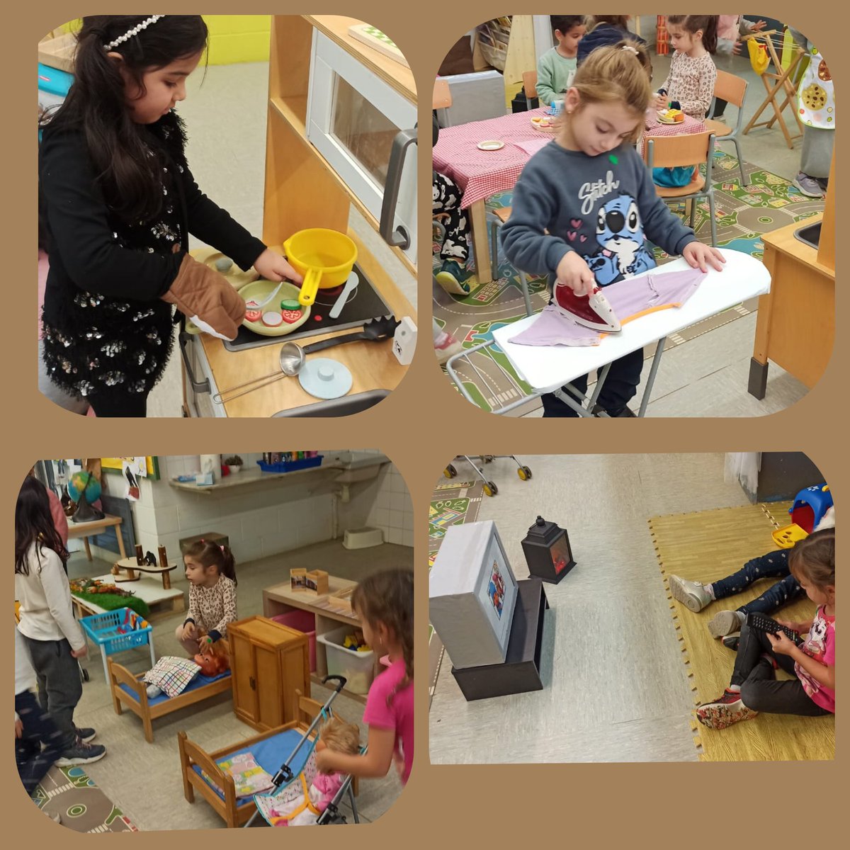 galis_esc's tweet image. Els ambients són espais d’aprenentatge on a partir de diferents propostes, els infants poden observar, experimentar, construir, imaginar,etc. A l'escola estem fent l'ambient d'experimentació, de construcció, jocs simbòlic, mandales i el de teatre.
#ambients
#educacioinfantil