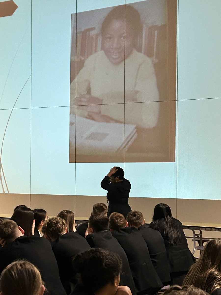 OABrumby's tweet photo. Today the wonderful Patrice Lawrence visited our Year 9s to talk about her life growing up and becoming an author. Many thanks to #wordscount for this opportunity. We loved having Patrice visit our Academy. #reading #northlincschildrensliteracytrust #wordscount #patricelawrence https://t.co/xsfsDuxflg