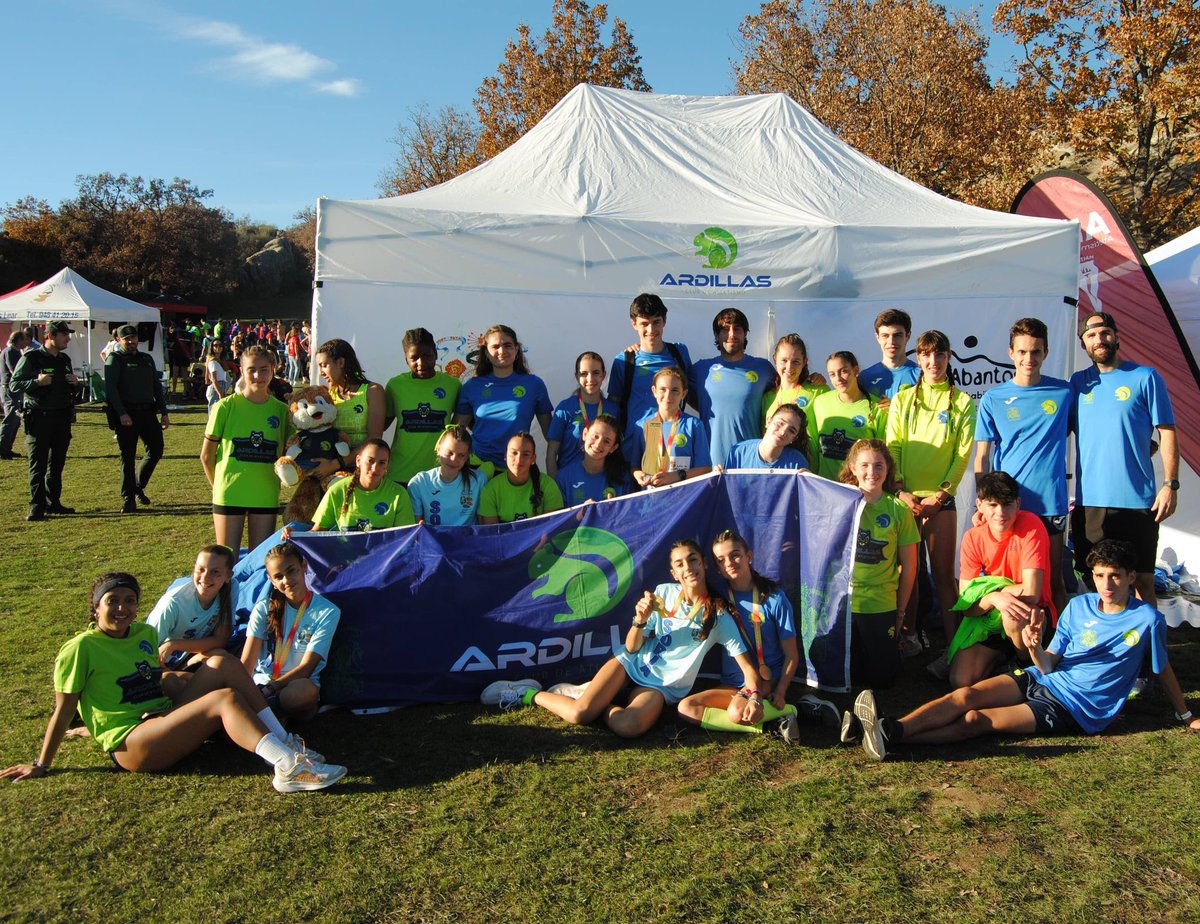 Fin de semana muy disfrutón en Valonsadero.

Las Sub16 campeonas de España.

Rocky subcampeón de España absoluto con Bikila. 

Las Sub18 7° de España. 

Muy contento con el trabajo del grupo en el principal objetivo que teníamos desde la vuelta de verano.