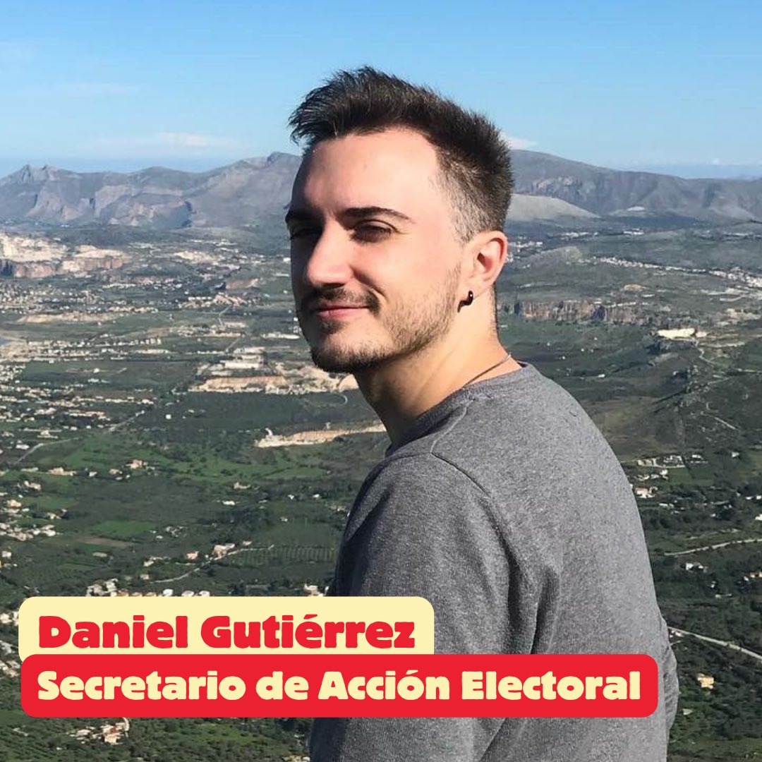 🗳️David Gutiérrez 

Graduado en Sociología por la UC3M y estudiante de Derecho en la UNED. Trabajo de administrativo de la Seguridad Social, de ahí mi vocación por ayudar a los demás. Viajero y comprometido con la lucha LGTB.