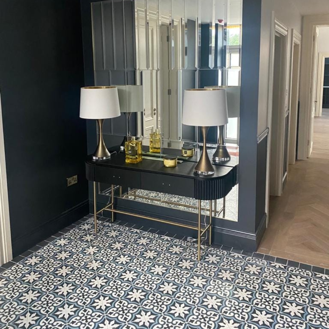 If it's pattern tiles you're after, we suggest a trip to Tilemarket! 🤗

For bathrooms, walls, floors, splash backs, entrance halls - a pattern tile can add character to any space! 🤩

👉️ Valencia Lonja Tile - 25cm x 25cm