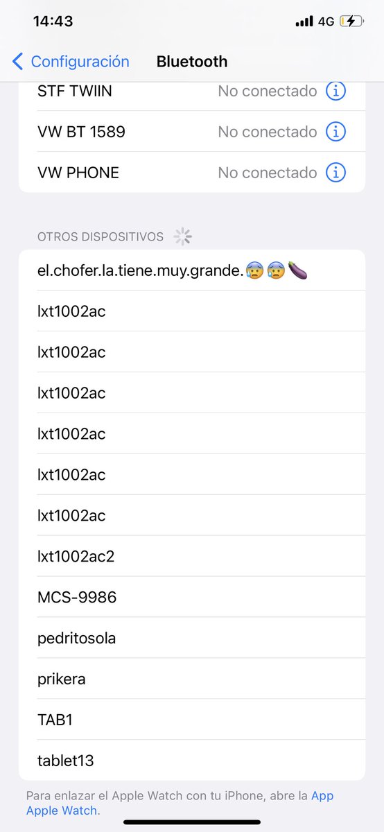 paomburi's tweet photo. @PrimeraplusA estoy tratando de conectarme a mis audífonos bluetooth y me encuentro con esta corrientada no sé si es del chofer de mi unidad o de algún pasajero pero esto no debería pasar. Que vergüenza si es el conductor de la unidad en la que vengo. https://t.co/xI78bMMtfJ