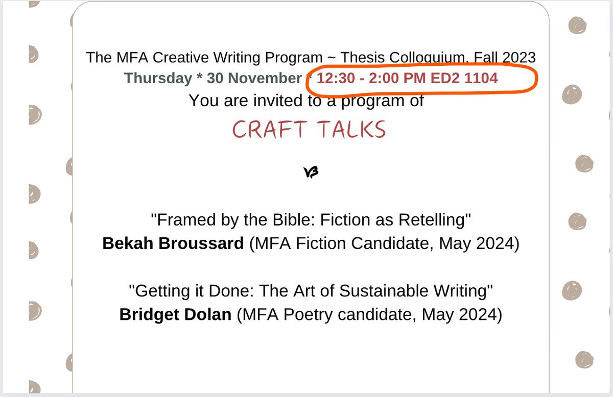 ODU MFA Program tweet media