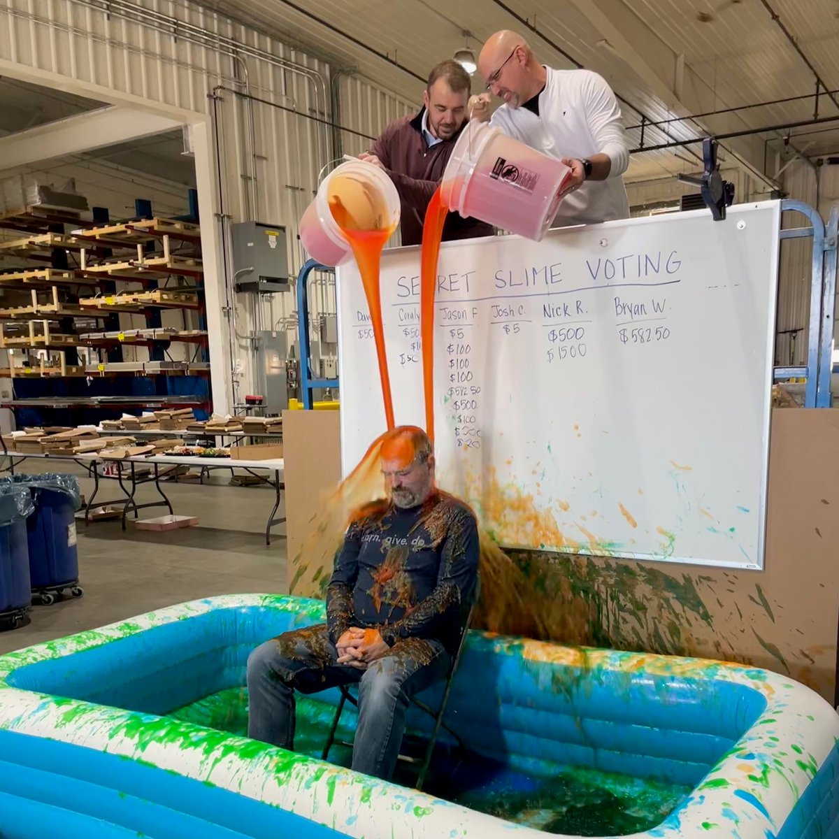 MEI_TES's tweet photo. (2) - a big thank you to Max Thrune, Tracy Frederick and Jason Fisher!  After combining donations from our employees, friends, family, business connections and MEI’s matching funds, over $62,000 will be donated to 13 awesome charities!  #learngivedo #workingtogethertobethebest https://t.co/gbRrbvlLIS