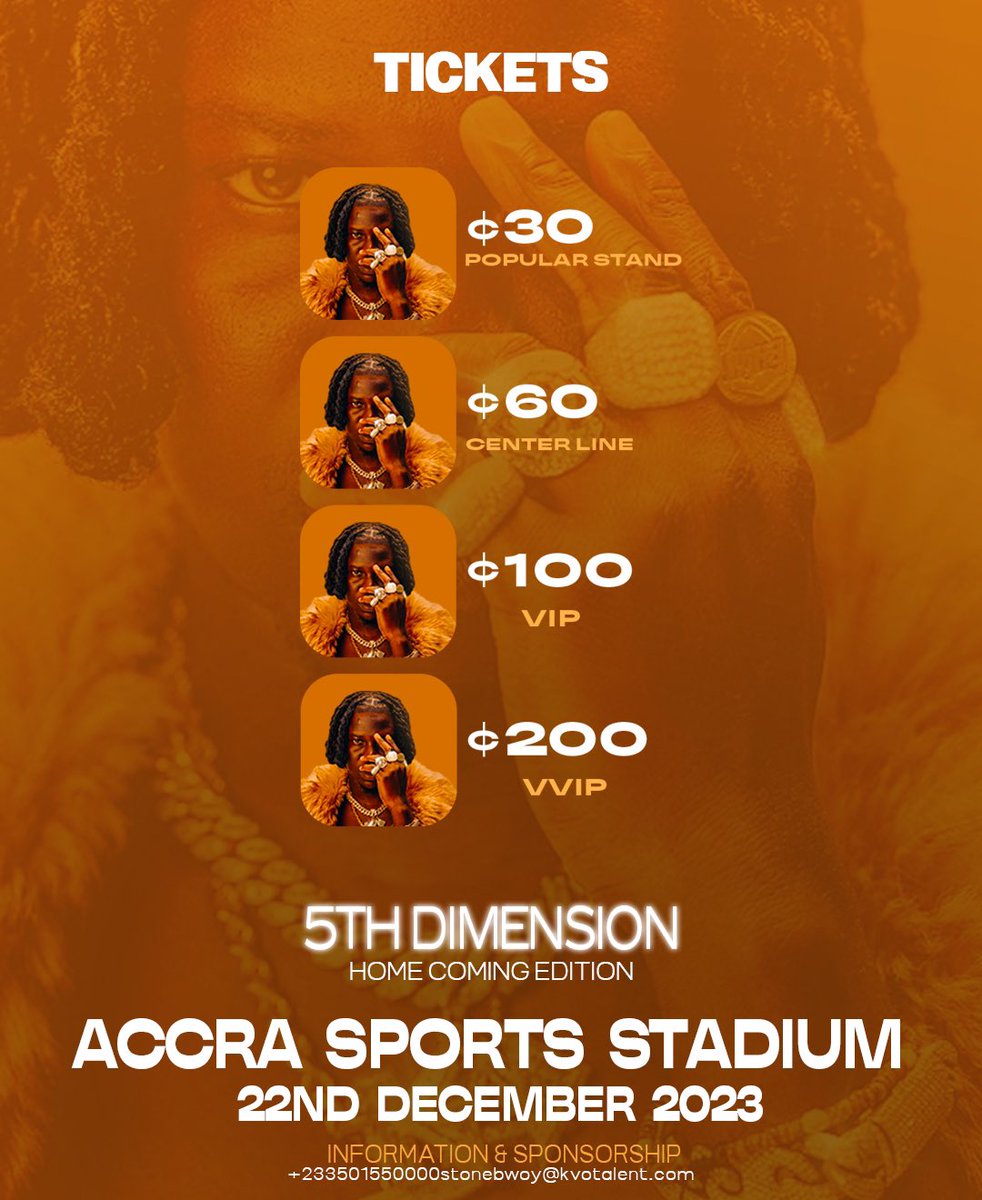 dottybwoyb's tweet photo. Retweet if u need tickets to the biggest December show #Bhimconcert23 , sponsors are watching, stonebwoy https://t.co/5L5EpIqf9K