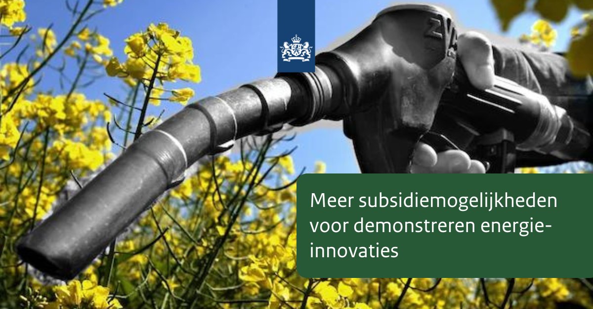 🤔 Ben jij ondernemer en wil jij vernieuwende technologie toepassen binnen jouw bedrijf voor een lagere CO2-uitstoot? Je kunt vanaf vandaag de subsidie Demonstratie Energie- en Klimaatinnovatie (DEI+) aanvragen. Lees meer ➡️ rvo.nl/nieuws/meer-mo… #DuurzaamOndernemen