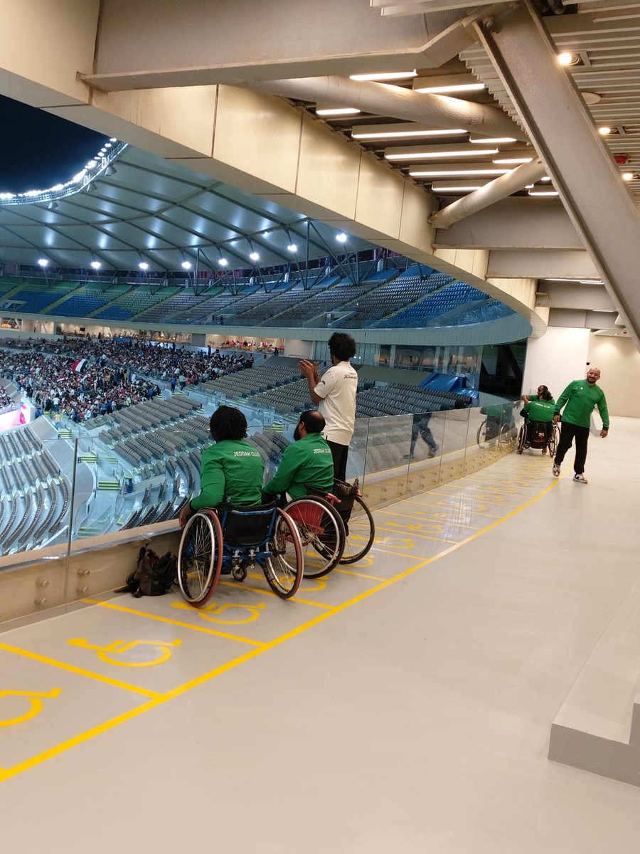 حضور فريق كرة السلة للكراسي بنادي ذوي الإعاقة بجدة، لمشاهدة مباراة اليابان و سوريا بملعب مدينة الأمير: عبدالله الفيصل، و ذلك من ضمن برنامج المعسكر الداخلي.

<a href="/azizbaeshen88/">عبدالعزيز باعشن Abdulaziz Baeshen</a> <a href="/AbdulzizAbood/">عبدالعزيز بن محمد بن عبود</a>  <a href="/mosgovsa/">وزارة الرياضة</a>
@jeddahnews11 @jeddahnow
<a href="/mosgovsa_live/">الرياضة مباشر</a>
@saudiolympic <a href="/AbdulazizTF/">عبدالعزيز بن تركي الفيصل</a>