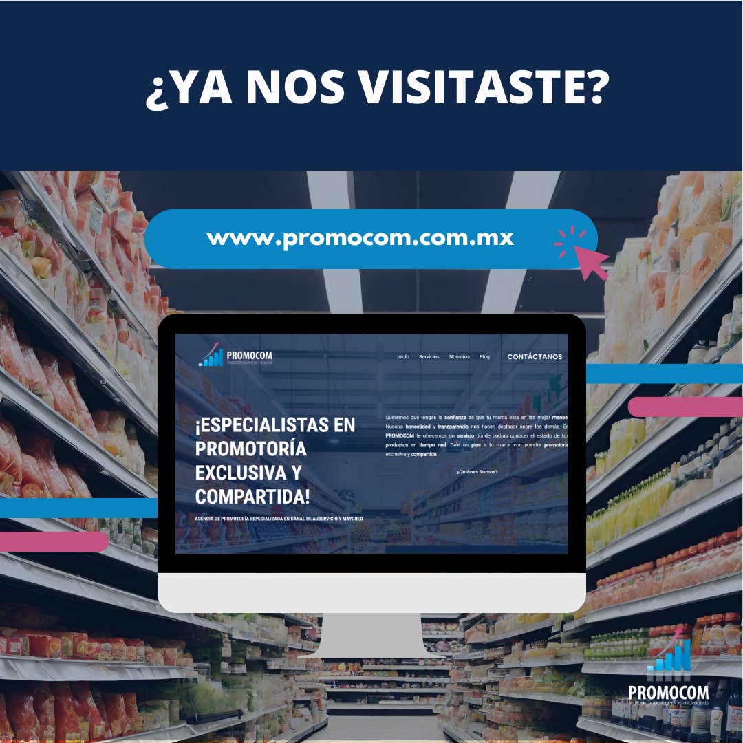 Promocom_Mx's tweet photo. 🌟🛍️ Navega por su sitio web y encuentra nuestros servicios excelentes. 💻📱  🎉 Visita https://t.co/lyEREHOfEv y déjate sorprender. 
#Ofertas #Promocom #ComprasInteligentes #Promotoria #MarketingStrategy #Target #Marca #Michoacan https://t.co/b04572iwdD