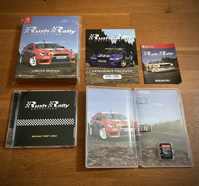 JoshuaMFrench's tweet photo. Right now during @playasia’s Black Friday Sale, get our exclusive physical Limited Edition of Rush Rally Collection for only $19.99, includes 2 of the best racing games for Nintendo Switch on a single game card!

🏁🚙💨https://t.co/Q89RopCD5C

FREE shipping on orders over $49.99! https://t.co/OudpwcnEu8