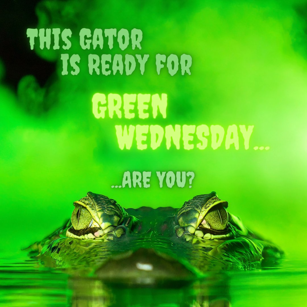 In Honor of Green Wednesday GrowHealthy is Opening an Hour Earlier Tomorrow @ 8AM! We hope to see you there! 🎉🐊🔥🌿

#CannabisCommunity #cannabisculture #GreenWednesday
